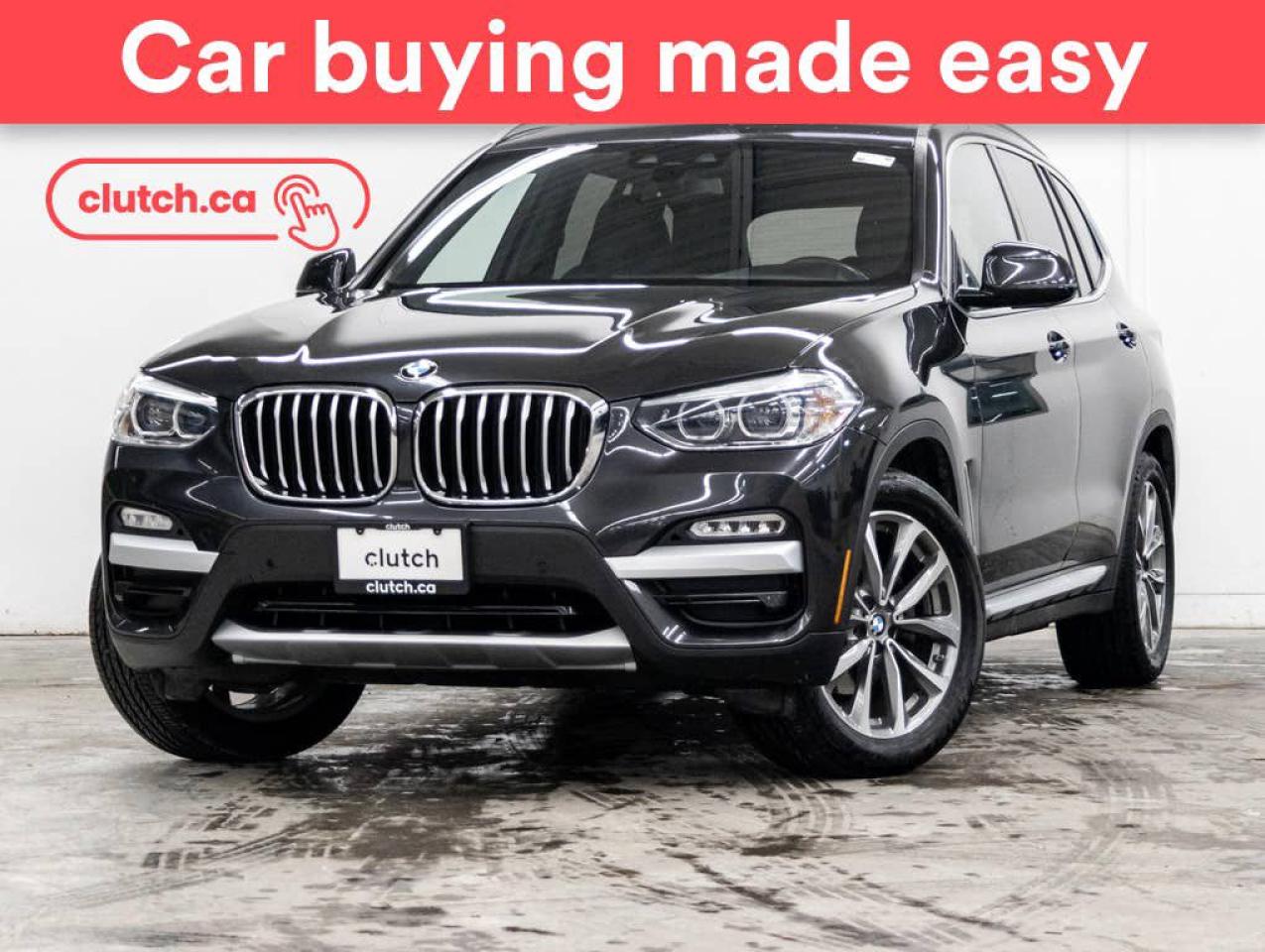 Used 2019 BMW X3 xDrive30i w/ Apple CarPlay, Heated Steering Wheel, Heated Front Seats for sale in Toronto, ON