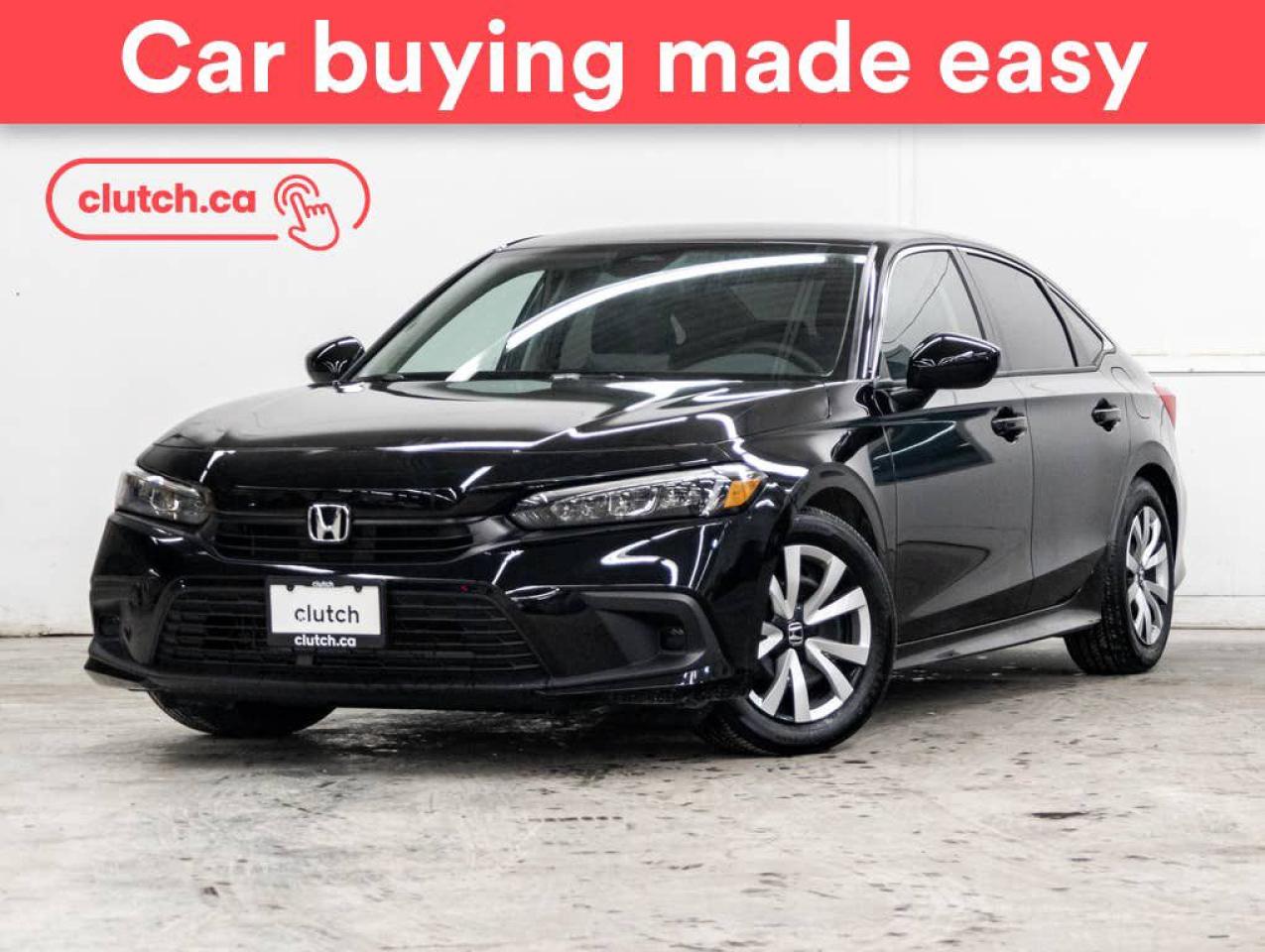 Used 2024 Honda Civic LX-B w/ Apple CarPlay & Android Auto, Rearview Cam, A/C for sale in Toronto, ON