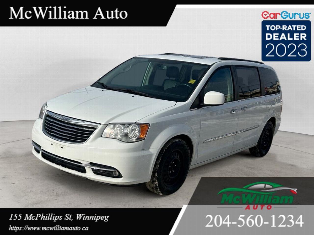 Used 2016 Chrysler Town & Country Touring|3k IN REBATES|2 DVD PLAYERS|HTD STS&STEERING|RMT START| for sale in Winnipeg, MB