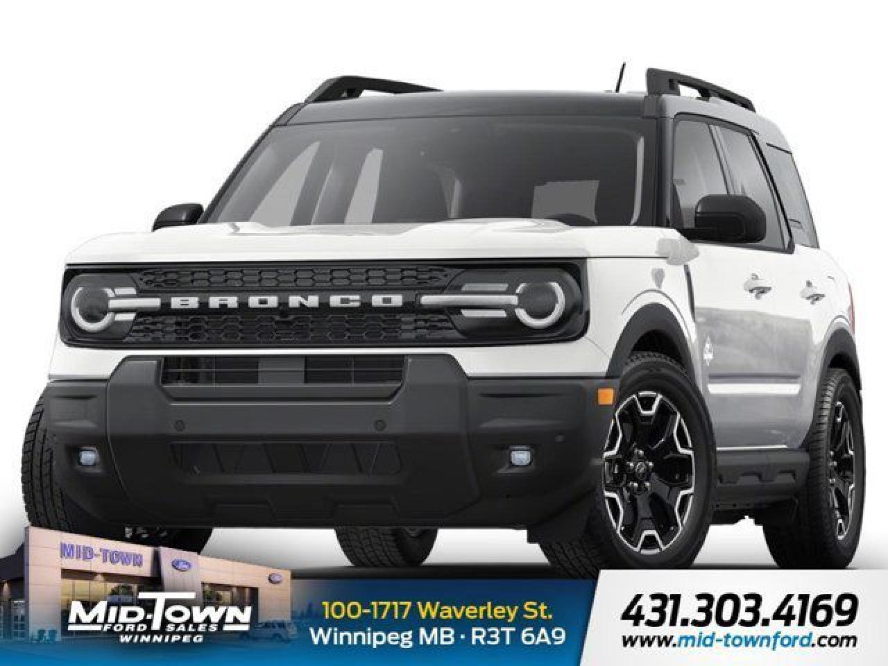 New 2025 Ford Bronco Sport Outer Banks | Heated Seats | Dual Zone Climate for sale in Winnipeg, MB