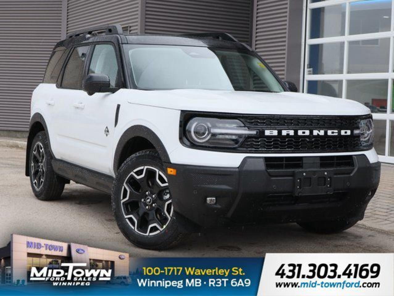 New 2025 Ford Bronco Sport Outer Banks | Heated Seats | Dual Zone Climate for sale in Winnipeg, MB