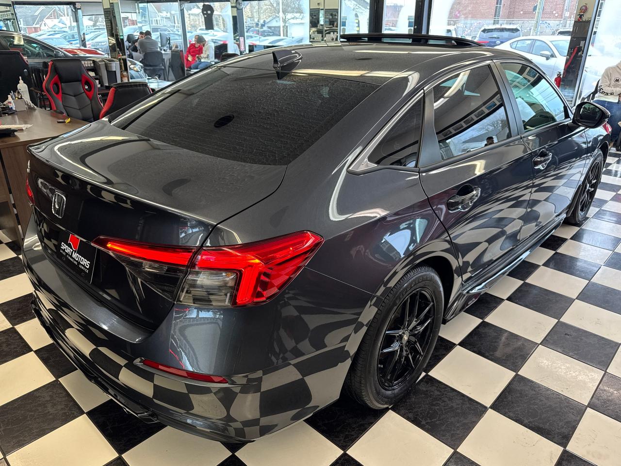 2022 Honda Civic EX+Roof+RMT Start+Adaptive Cruise+CLEAN CARFAX Photo10