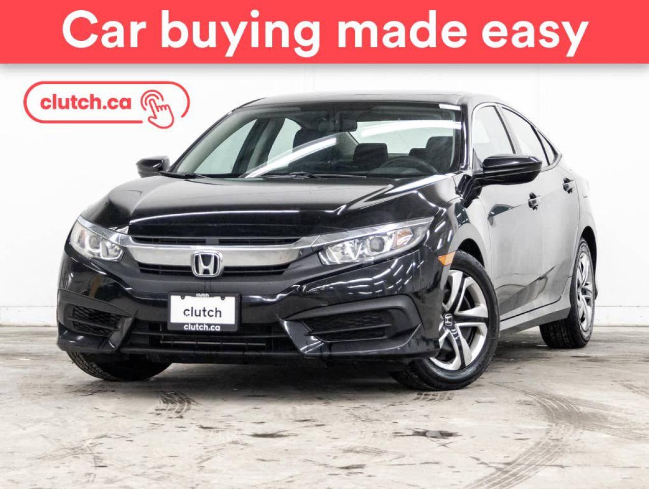 Used 2018 Honda Civic LX w/ Apple CarPlay, Heated Front Seats, Rearview Cam for sale in Toronto, ON