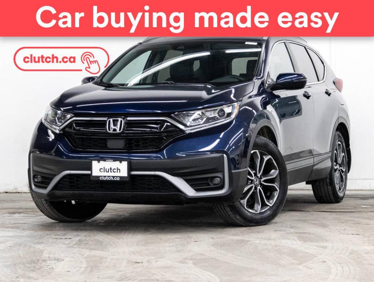 Used 2021 Honda CR-V EX-L AWD w/ Apple CarPlay & Android Auto, Power Moonroof, Rearview Cam for sale in Toronto, ON