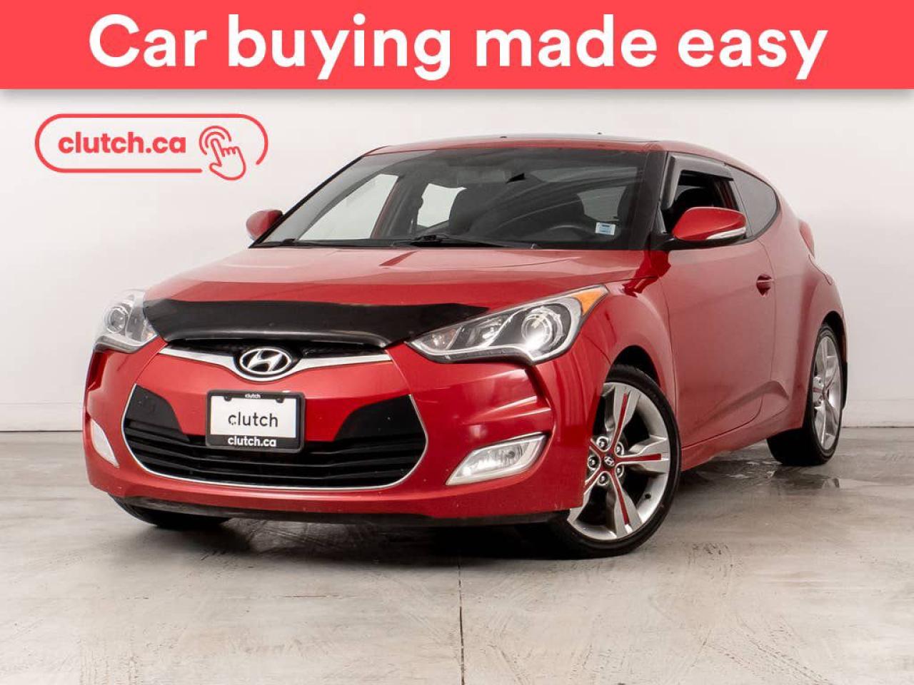 Used 2016 Hyundai Veloster Tech w/ Cruise Control, Navigation, Backup Cam for sale in Bedford, NS