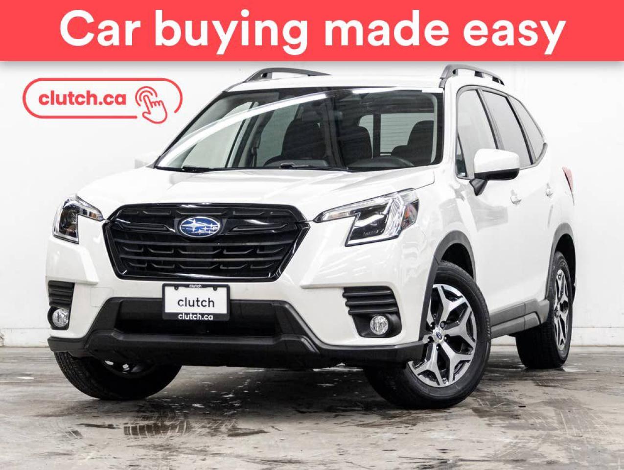 Used 2022 Subaru Forester 2.5i Touring AWD w/ Apple CarPlay & Android Auto, Panoramic Moonroof, Rearview Cam for sale in Toronto, ON