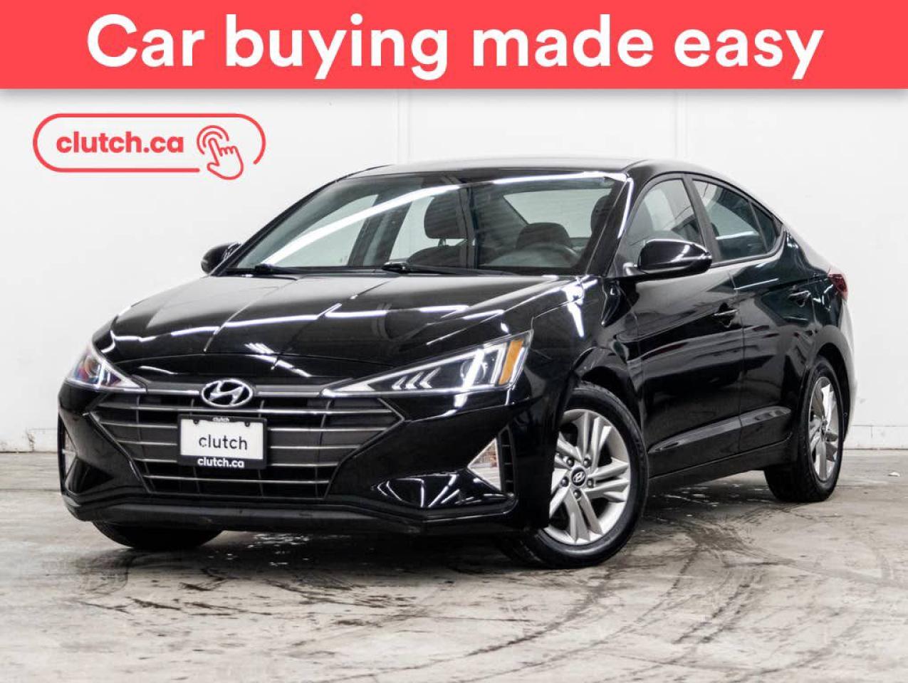 Used 2019 Hyundai Elantra Preferred w/ Apple CarPlay & Android Auto, Rearview Cam, A/C for sale in Toronto, ON