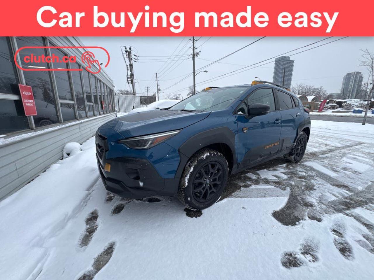 Used 2024 Subaru XV Crosstrek Wilderness AWD w/ Apple CarPlay, Heated Steering Wheel, Heated Front Seats for sale in Toronto, ON