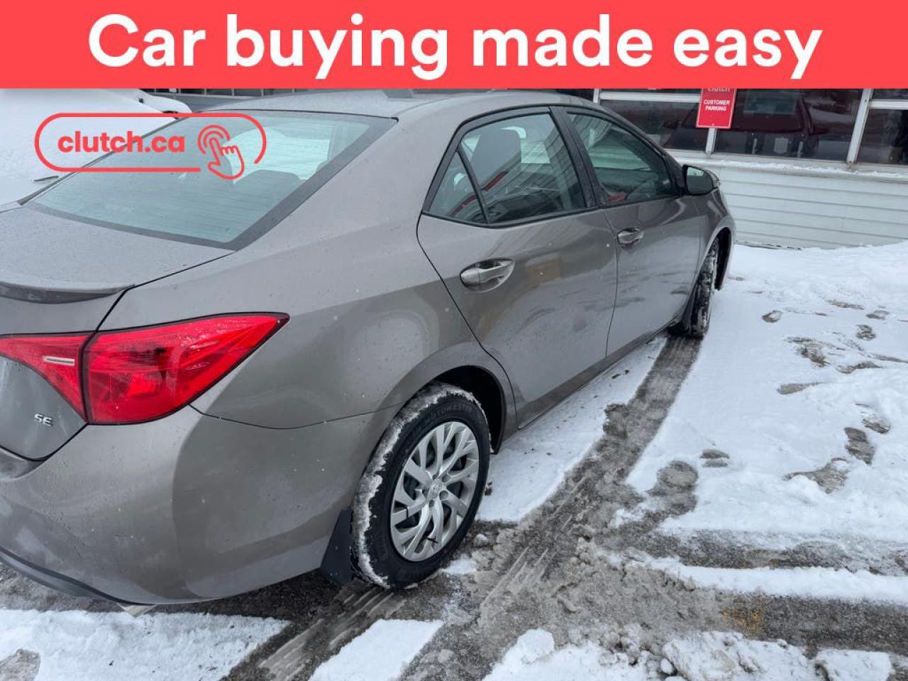 Used 2019 Toyota Corolla SE w/ Heated Front Seats, Rearview Cam, A/C for sale in Toronto, ON