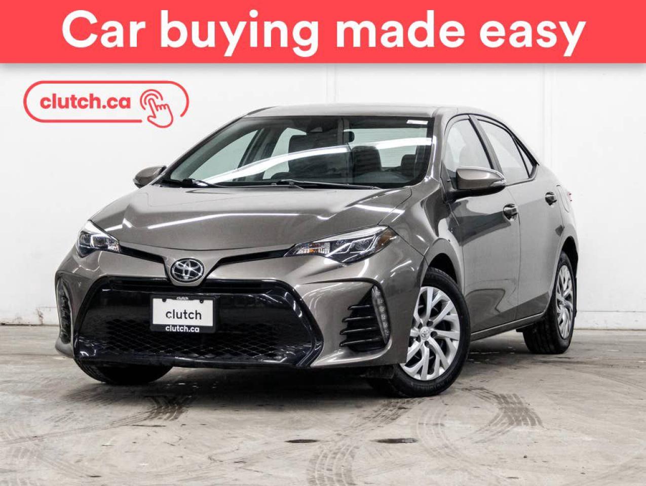 Used 2019 Toyota Corolla SE w/ Heated Front Seats, Rearview Cam, A/C for sale in Toronto, ON