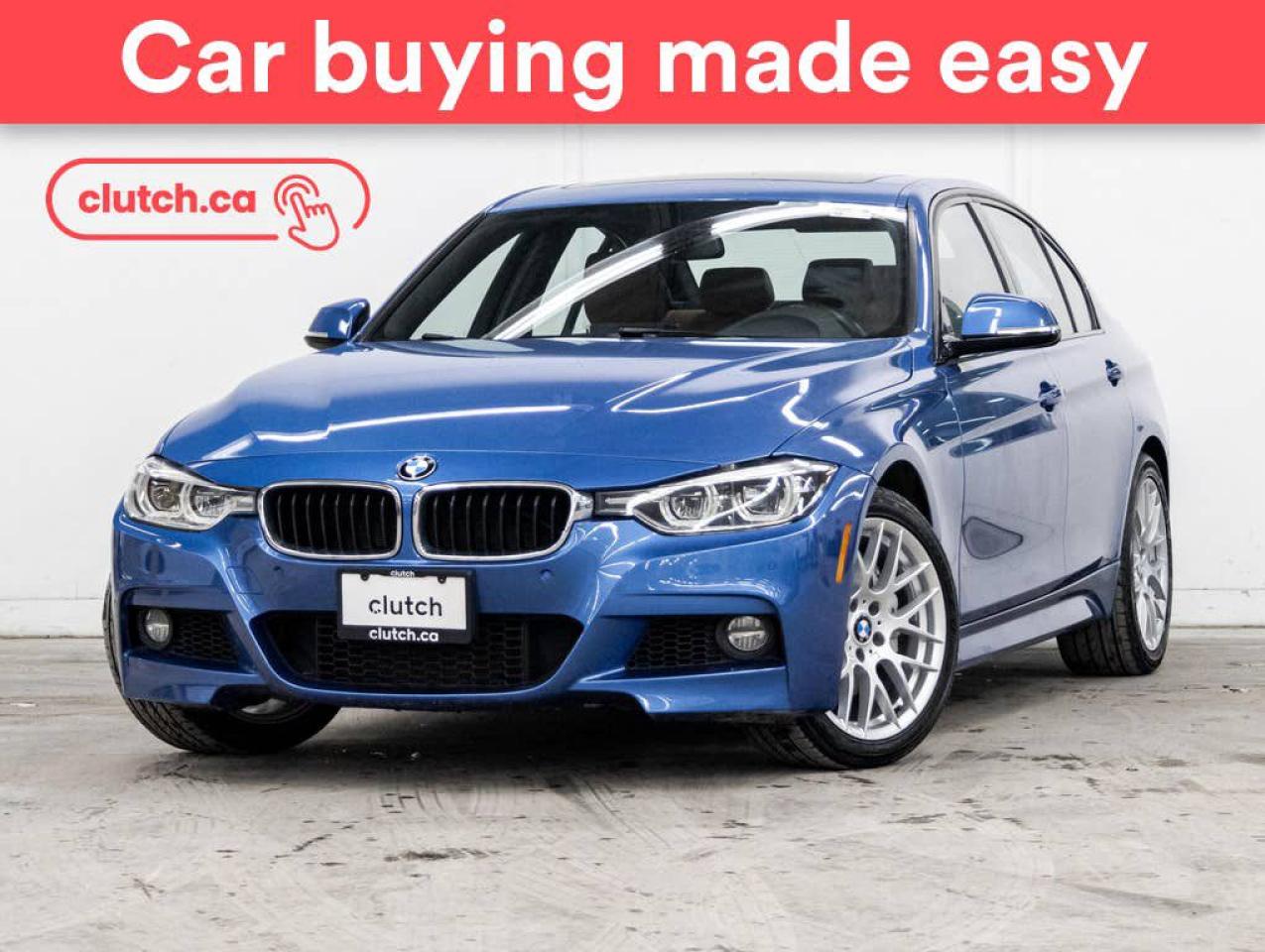 Used 2016 BMW 3 Series 340i xDrive AWD w/ Heated Front Seats, Power Moonroof, Nav for sale in Toronto, ON