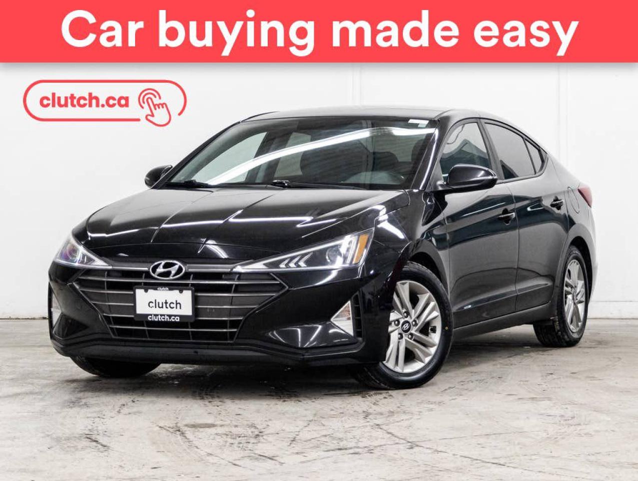 Used 2019 Hyundai Elantra Preferred w/ Apple CarPlay & Android Auto, Rearview Cam, A/C for sale in Toronto, ON