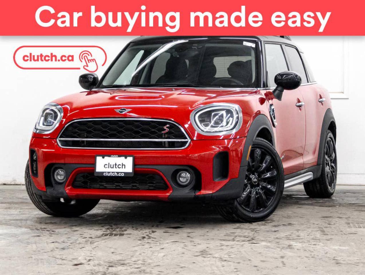 Used 2021 MINI Cooper Countryman Cooper S AWD w/ Apple CarPlay, Dual Panel Moonroof, Rearview Cam for sale in Toronto, ON