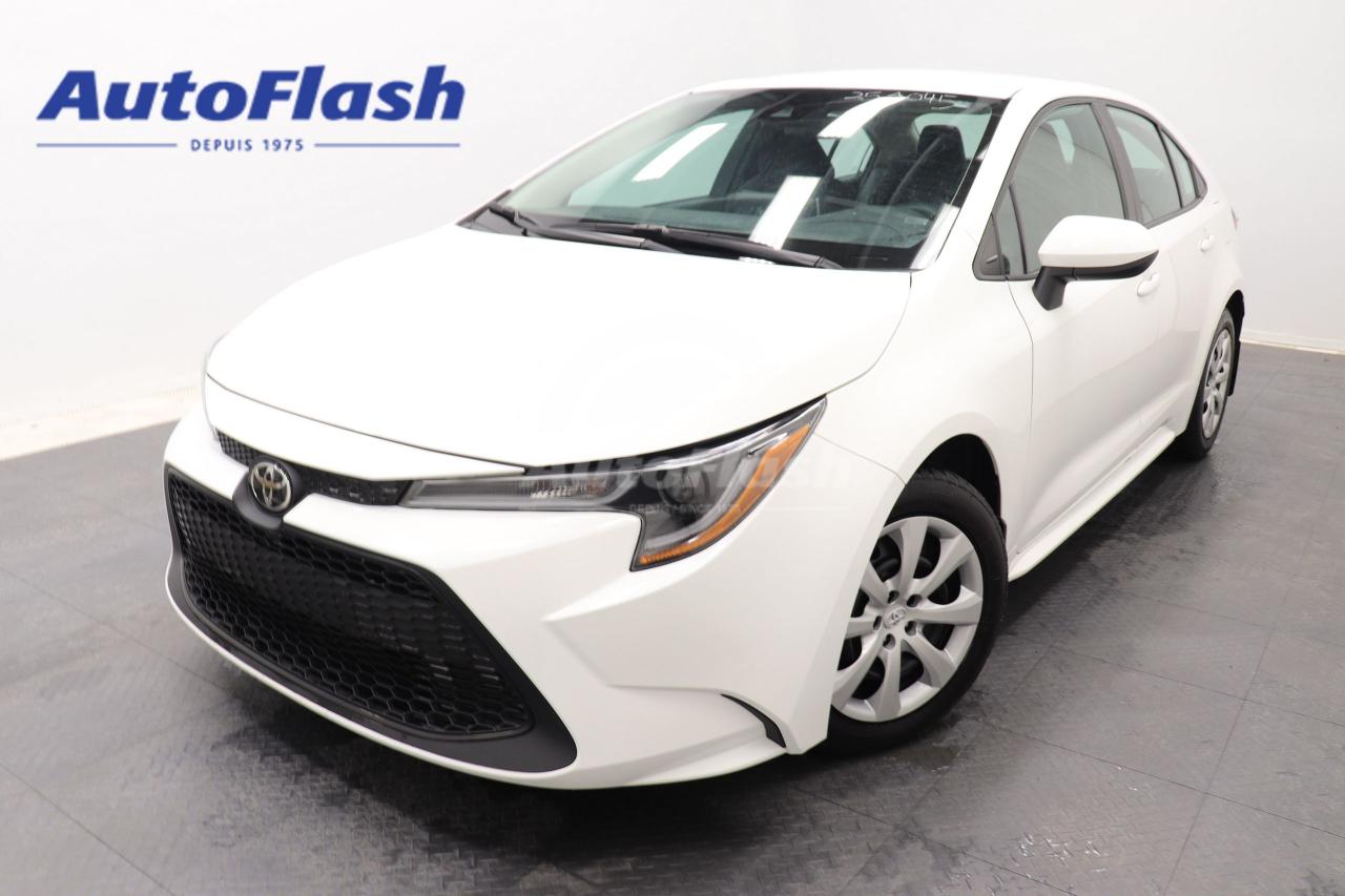 Used 2021 Toyota Corolla LE, CARPLAY, DEMARREUR, SIEGES CHAUFFANTS for sale in Saint-Hubert, QC