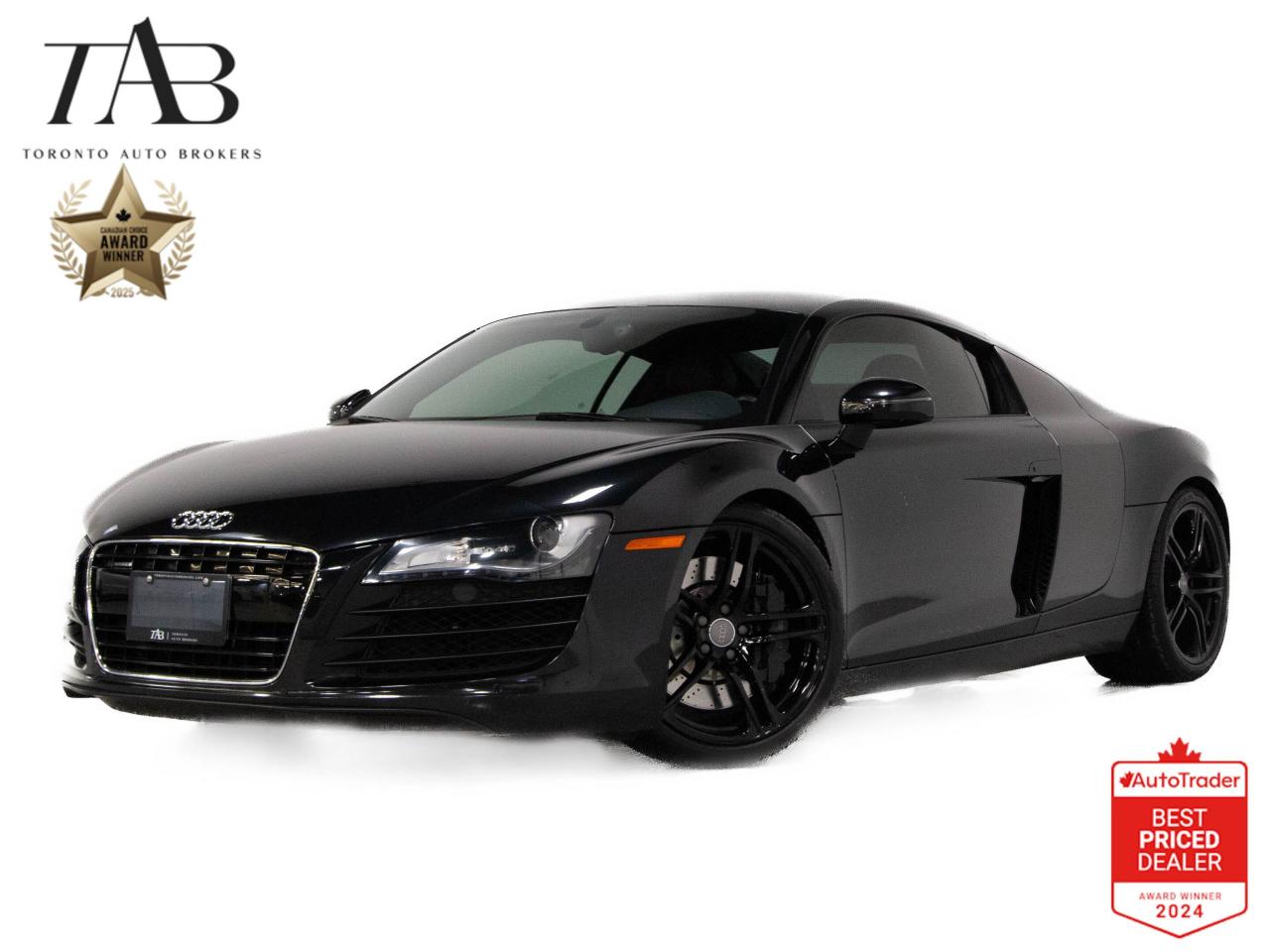 Used 2009 Audi R8 MANUAL | RED LEATHER | BANG OLUFSEN | 19 IN WHEELS for sale in Vaughan, ON