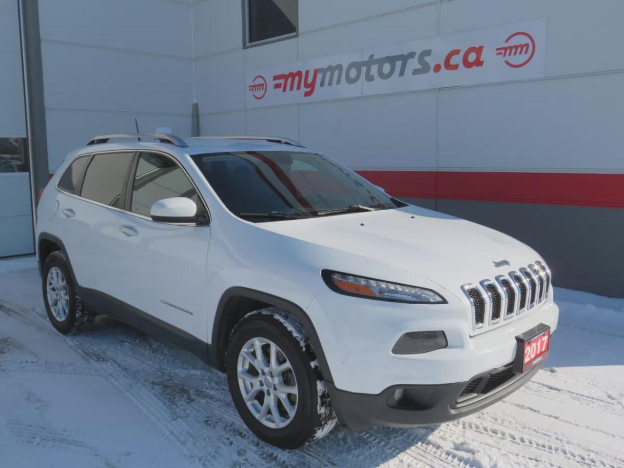 Used 2017 Jeep Cherokee North (**ALLOY RIMS**TRAILER HITCH**HEATED SEATS**POWER SEATS**REMOTE START**HEATED STEERING WHEEL**LEATHER WRAPPED STEERING WHEEL**REVERSE CAMERA**POWER TAILGATE**DIGITAL TOUCHSCREEN**DUAL CLIMATE CONTROL**PUSH BUTTON START**CRUISE CONTROL**BLUETOOTH**US for sale in Tillsonburg, ON