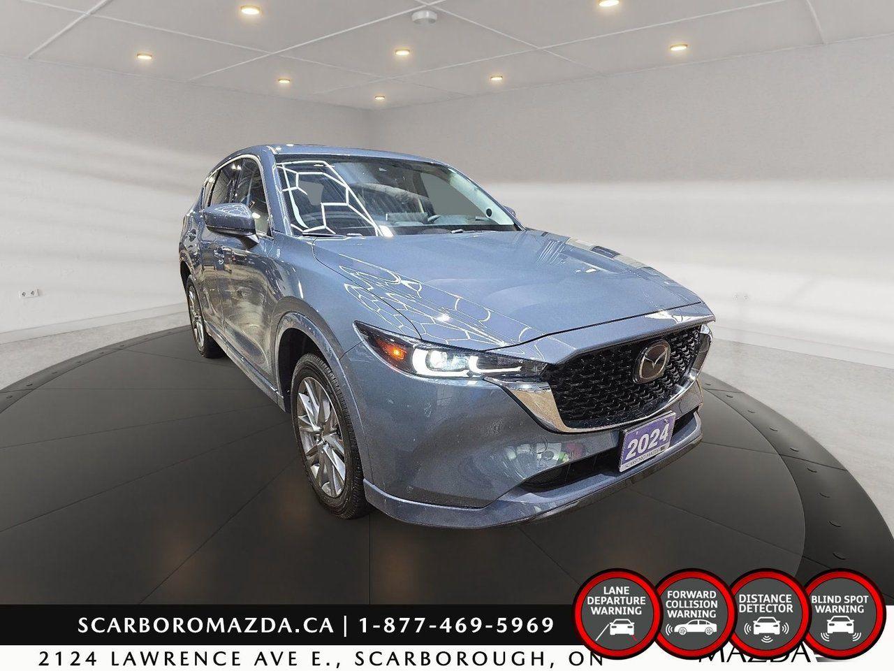 Used 2024 Mazda CX-5 0%APR|DEMO|AWD|SUNROOF|LEATHER|NAV for sale in Scarborough, ON