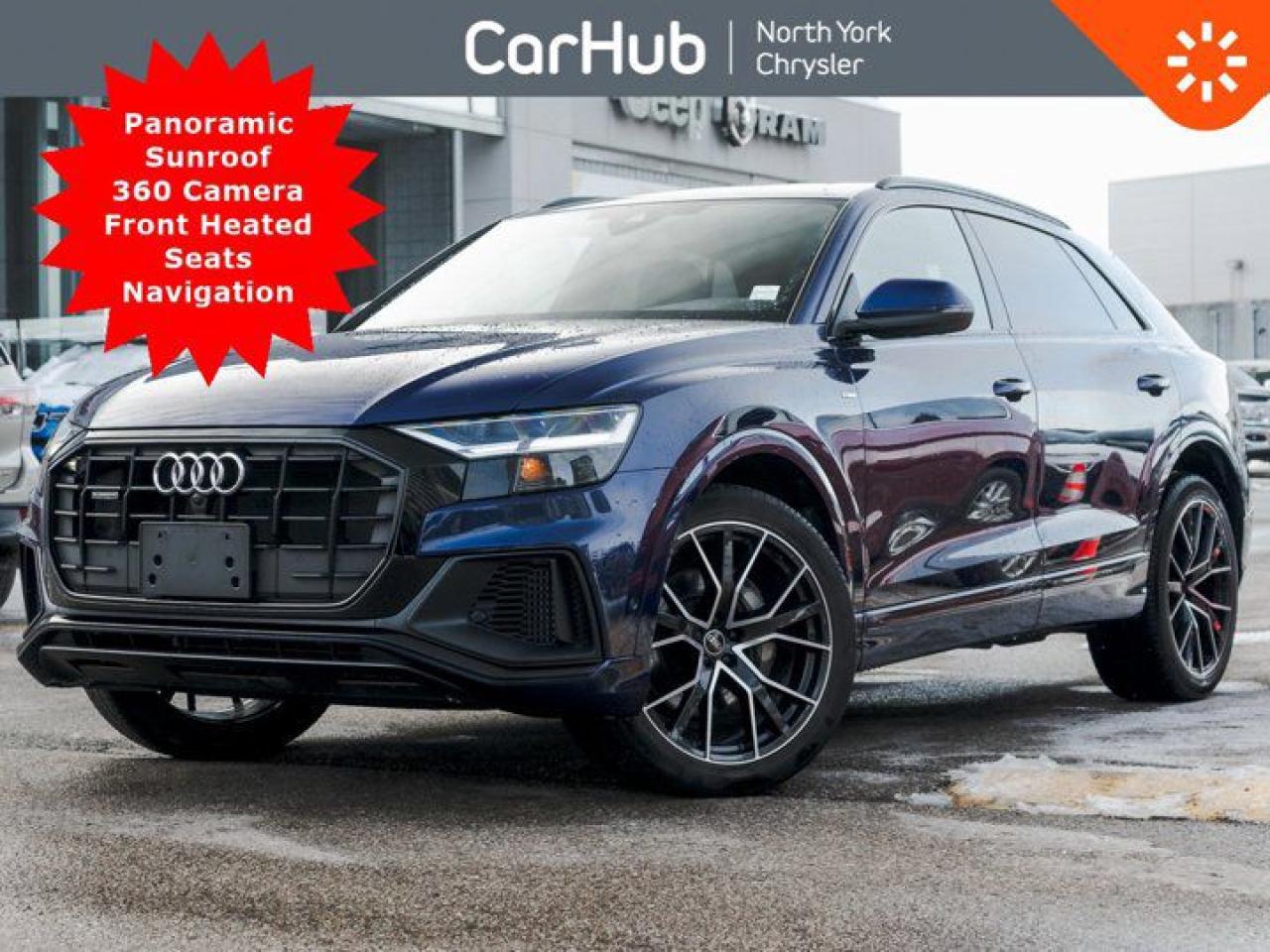 Used 2022 Audi Q8 Progressiv Pano Sunroof 360 Camera Front Heated Seats Navigation for sale in Thornhill, ON