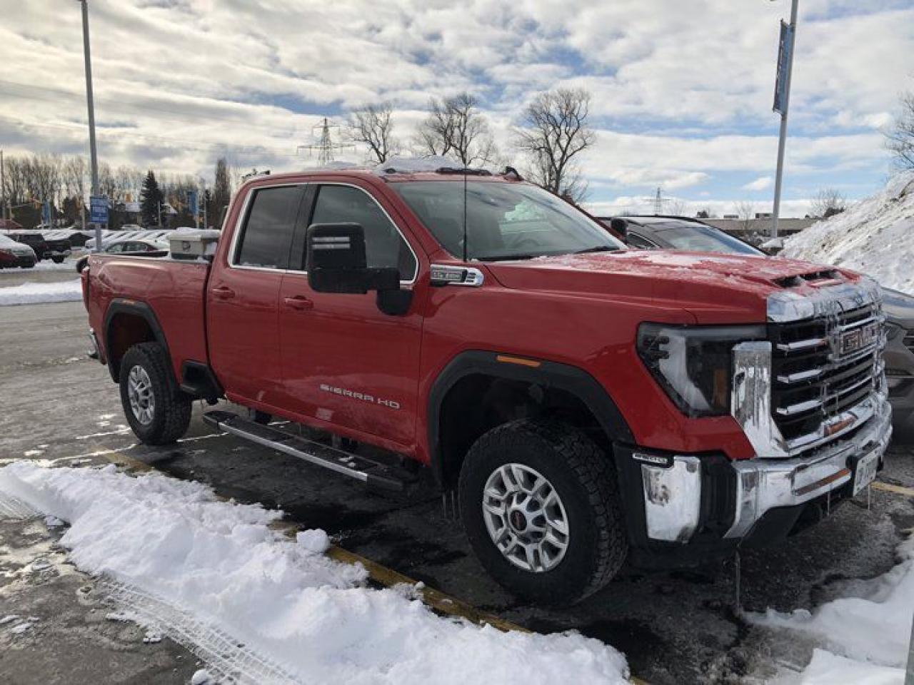 Used 2024 GMC Sierra 2500 HD SLE 4WD 6.6L V8 Double Cab - Remote Start | Carplay + Android Auto | Tow Pkg | Back Rack | for sale in Guelph, ON