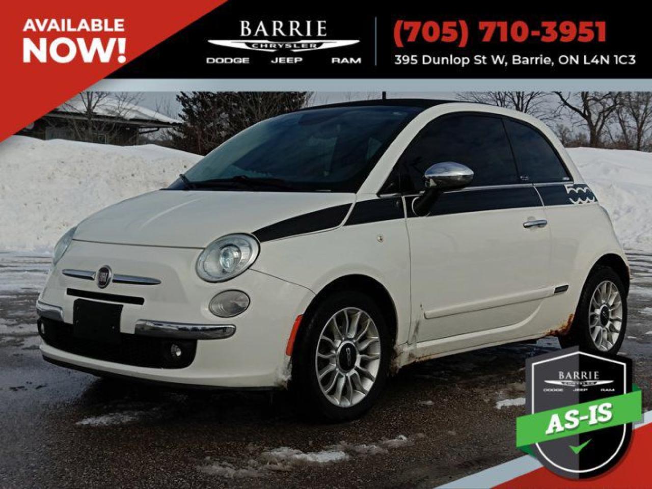 Used 2014 Fiat 500 C Lounge for sale in Barrie, ON