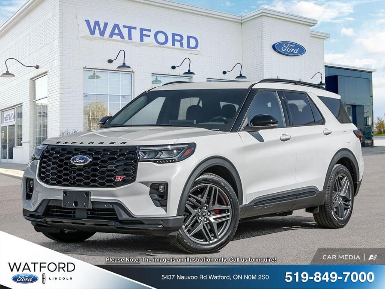 New 2025 Ford Explorer ST for sale in Watford, ON