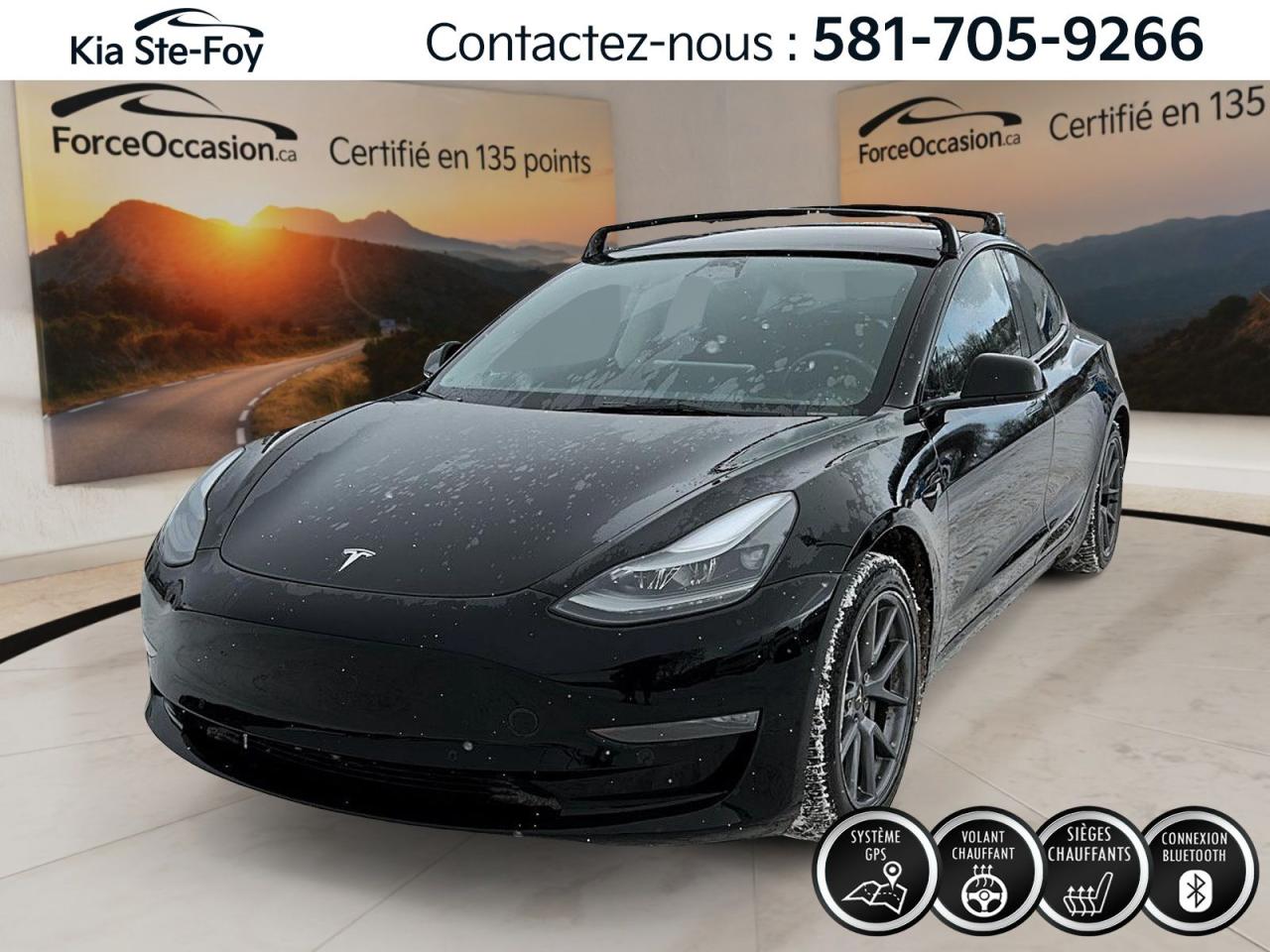 Used 2022 Tesla Model 3 GPS* TOIT PANO* CUIR* VOLANT CHAUFFANT* for sale in Ste-Foy, QC