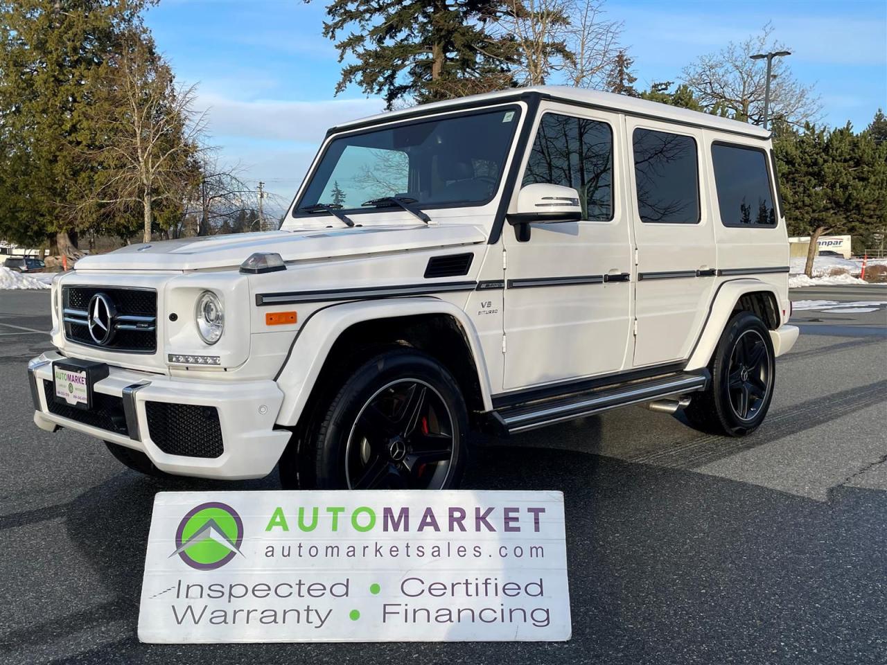 Used 2017 Mercedes-Benz G63 AMG G63 AMG 4MATIC LOADED, FINANCING, WARRANTY, INSPECTED W/BCAA MBSHP! for sale in Surrey, BC