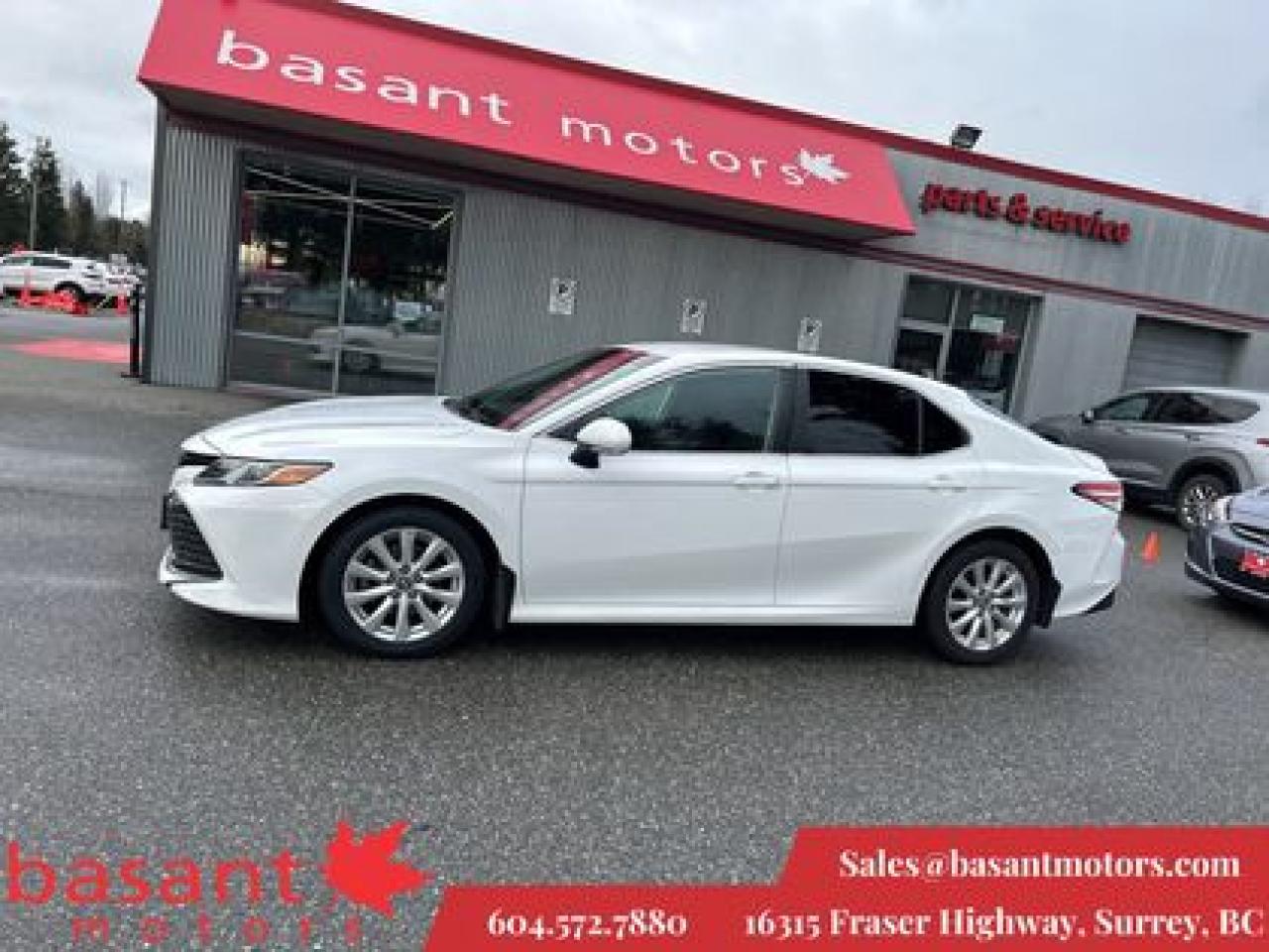 Used 2019 Toyota Camry LE, Toyota Safety Sense, Backup Cam, Alloy Wheels! for sale in Surrey, BC