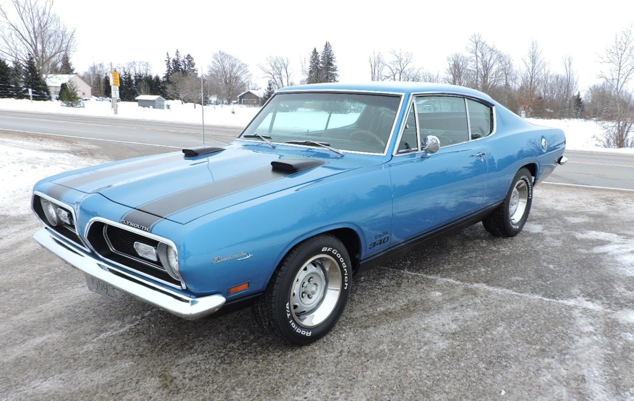 1969 Plymouth Cuda 340 4-Speed 1 Of 402 Built With 3-Year Warranty