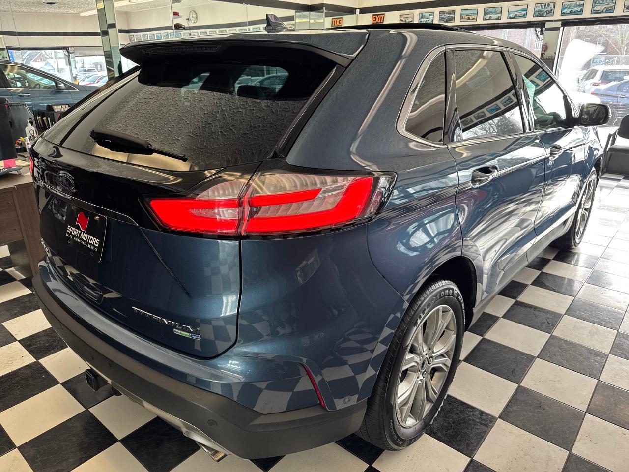 2019 Ford Edge Titanium AWD+Roof+GPS+Cooled Leather+CLEAN CARFAX Photo87