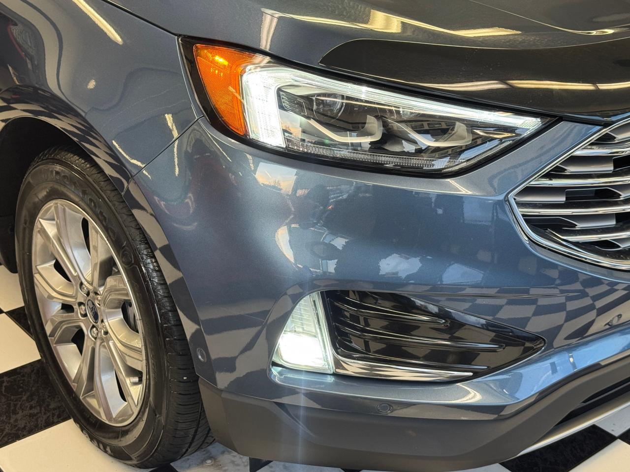 2019 Ford Edge Titanium AWD+Roof+GPS+Cooled Leather+CLEAN CARFAX Photo114