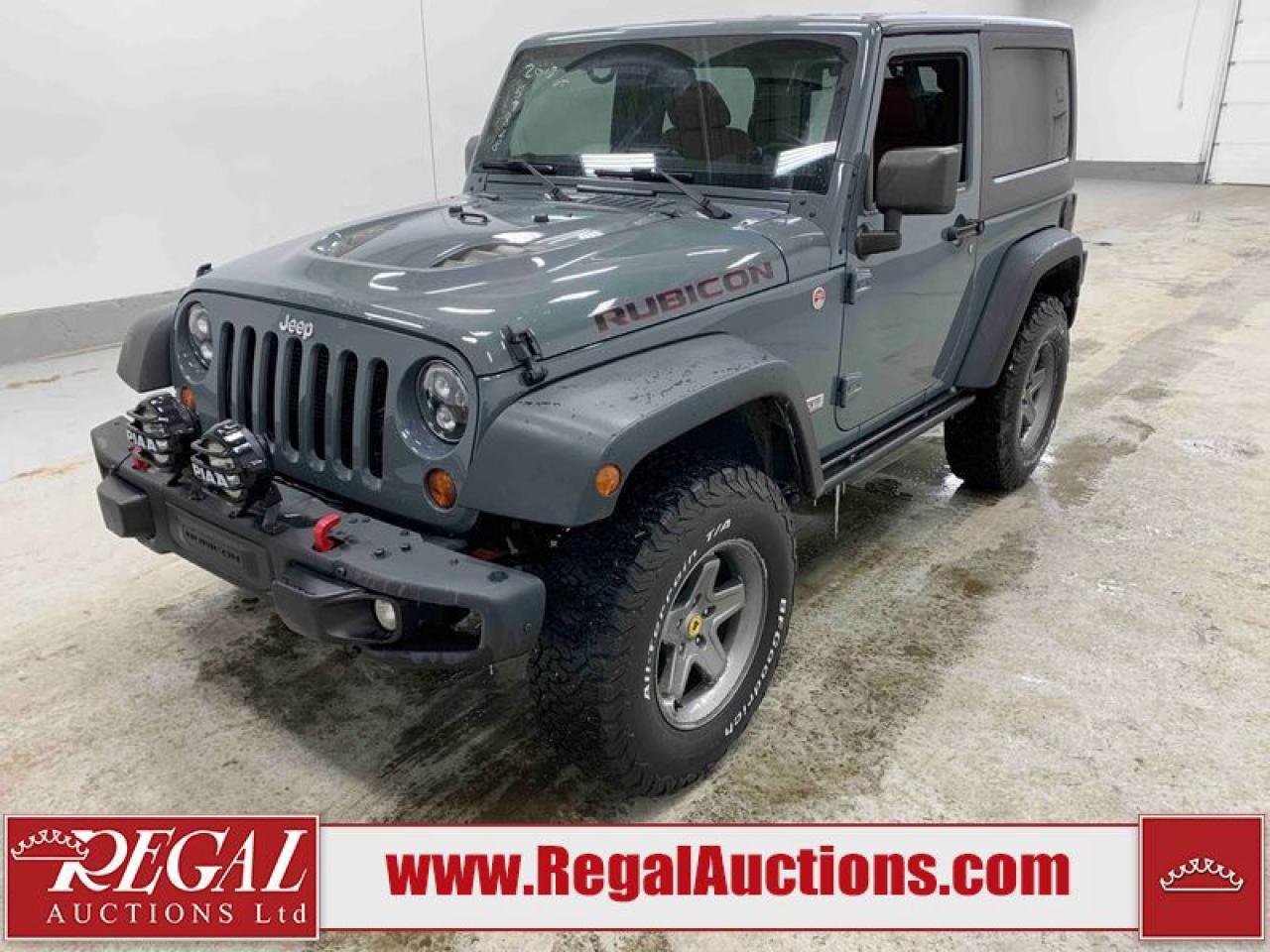 Used 2013 Jeep Wrangler RUBICON for sale in Calgary, AB