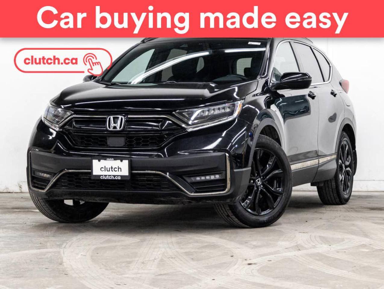 Used 2021 Honda CR-V Black Edition AWD w/ Apple CarPlay & Android Auto, Panoramic Moonroof, Nav for sale in Toronto, ON