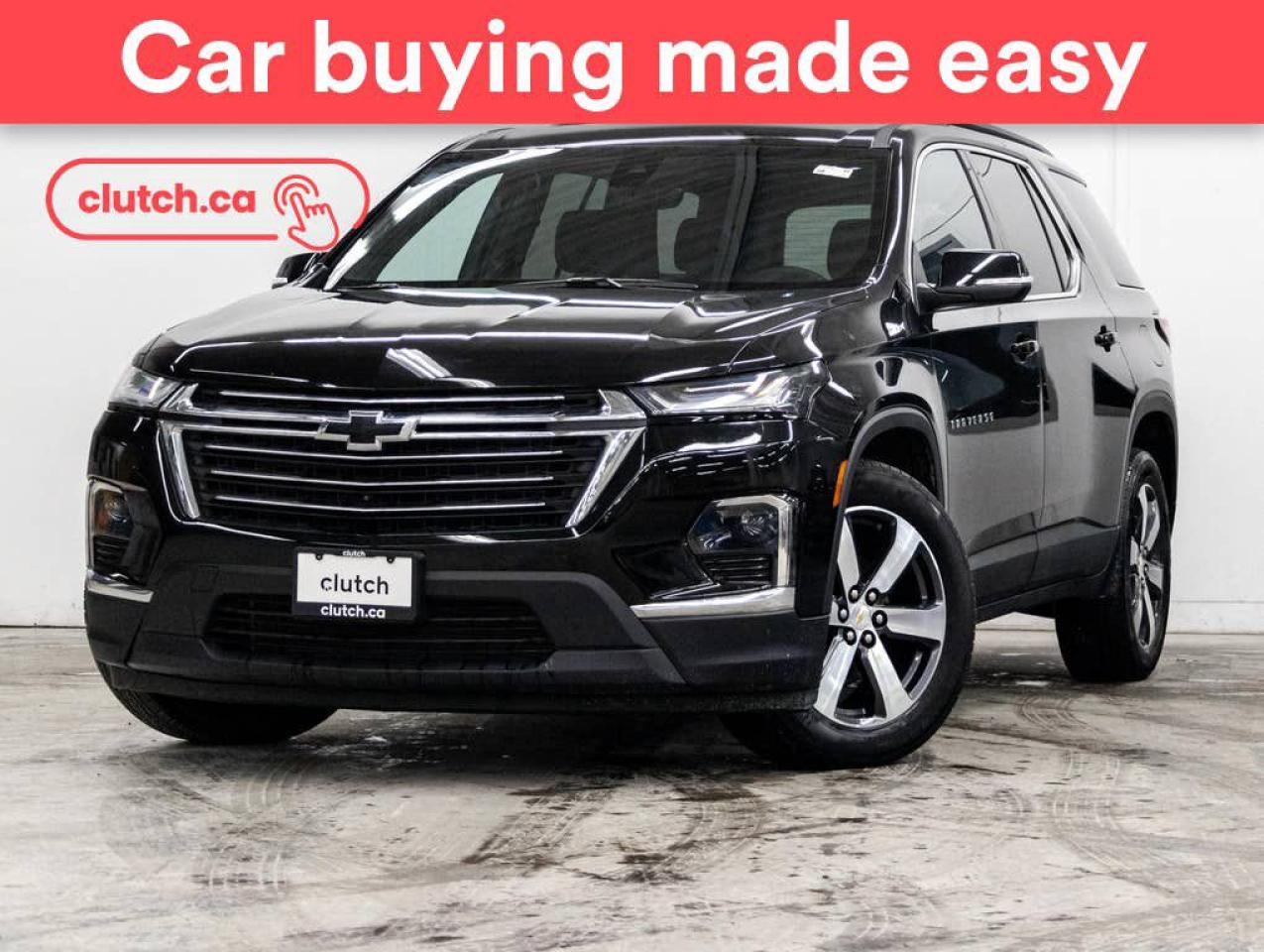 Used 2023 Chevrolet Traverse LT AWD w/ True North w/ Apple CarPlay, Heated Front Seats, Rearview Cam for sale in Toronto, ON