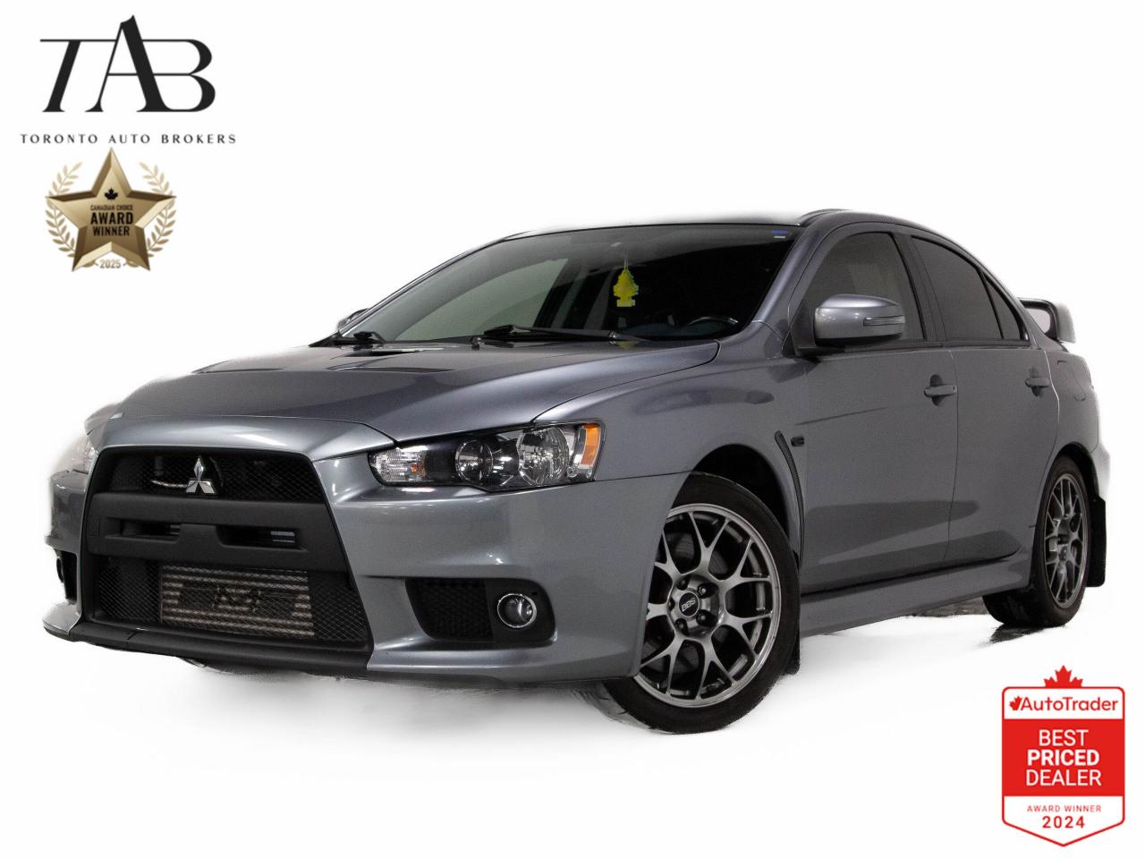 Used 2015 Mitsubishi Lancer Evolution GSR | MANUAL | RECARO SEATS | BREMBO for sale in Vaughan, ON