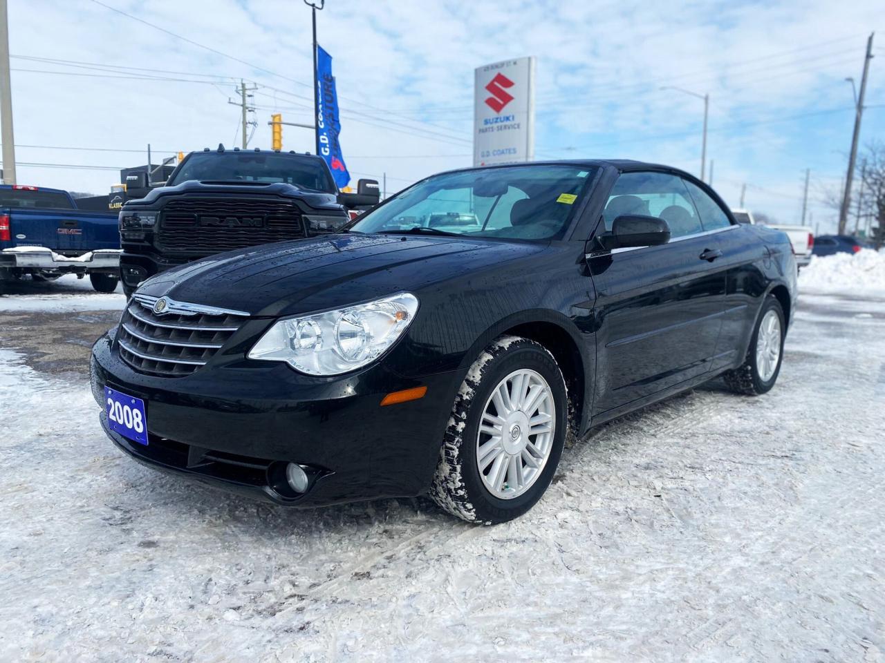 Used 2008 Chrysler Sebring Touring Convertible ~Power Seat ~Alloy Wheels ~A/C for sale in Barrie, ON