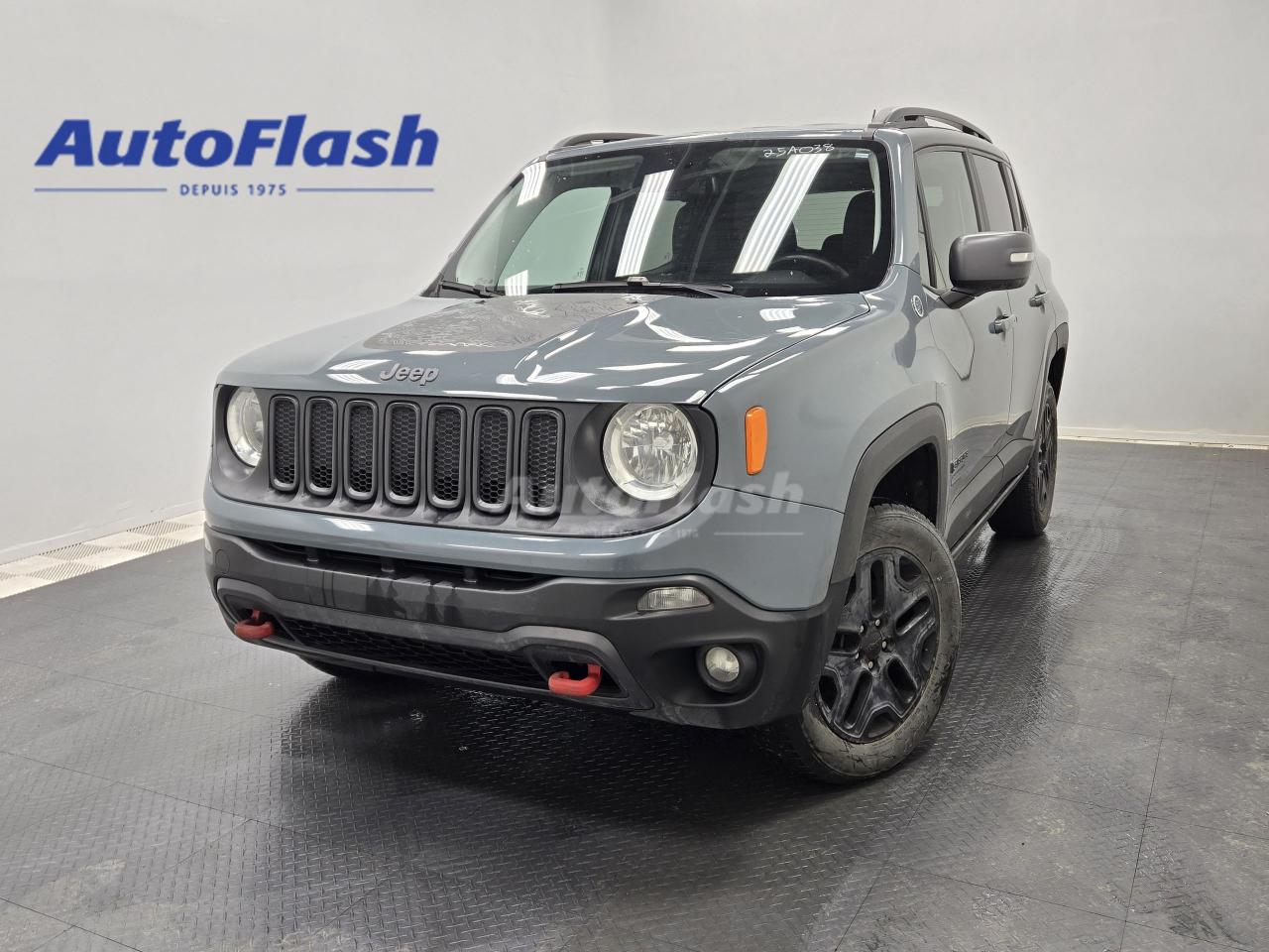 Used 2017 Jeep Renegade DESERTHAWK 2.4L, 4x4, SIEGES CHAUFFANTS for sale in Saint-Hubert, QC