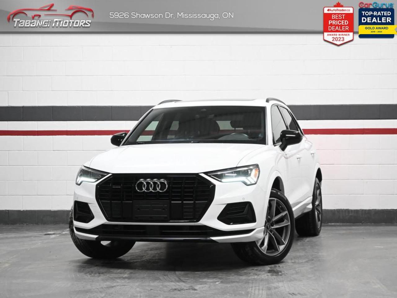 Used 2021 Audi Q3 No Accident Black Optics Digital Dash Panoramic Roof Push Button Start for sale in Mississauga, ON