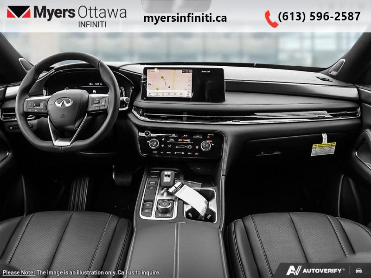 2025 Infiniti QX60 BLACK EDITION  - Leather Seats Photo