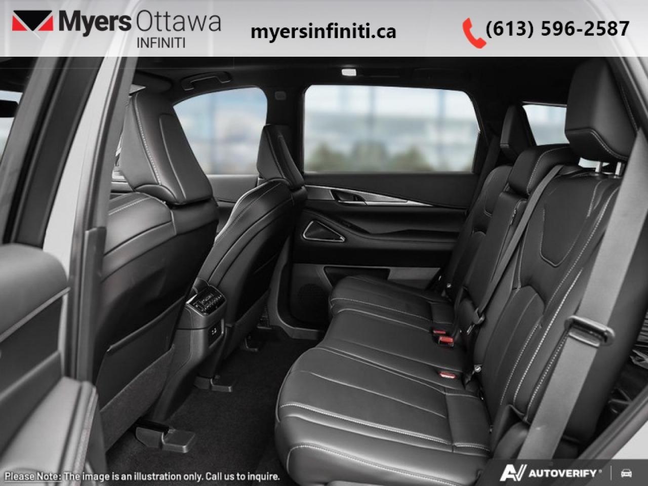 2025 Infiniti QX60 BLACK EDITION  - Leather Seats Photo