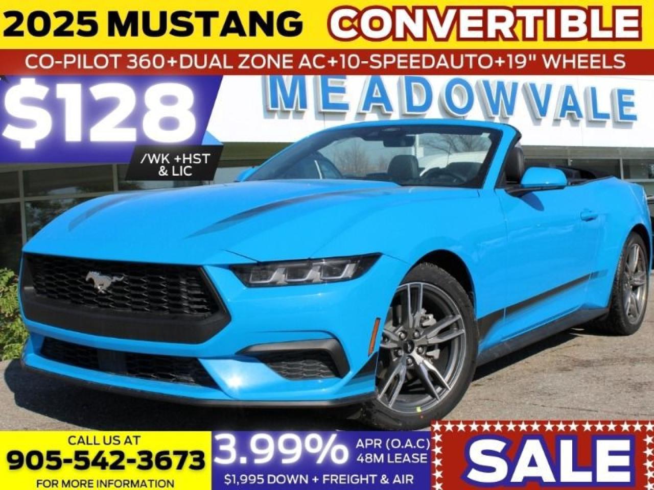 New 2025 Ford Mustang EcoBoost Convertible for sale in Mississauga, ON