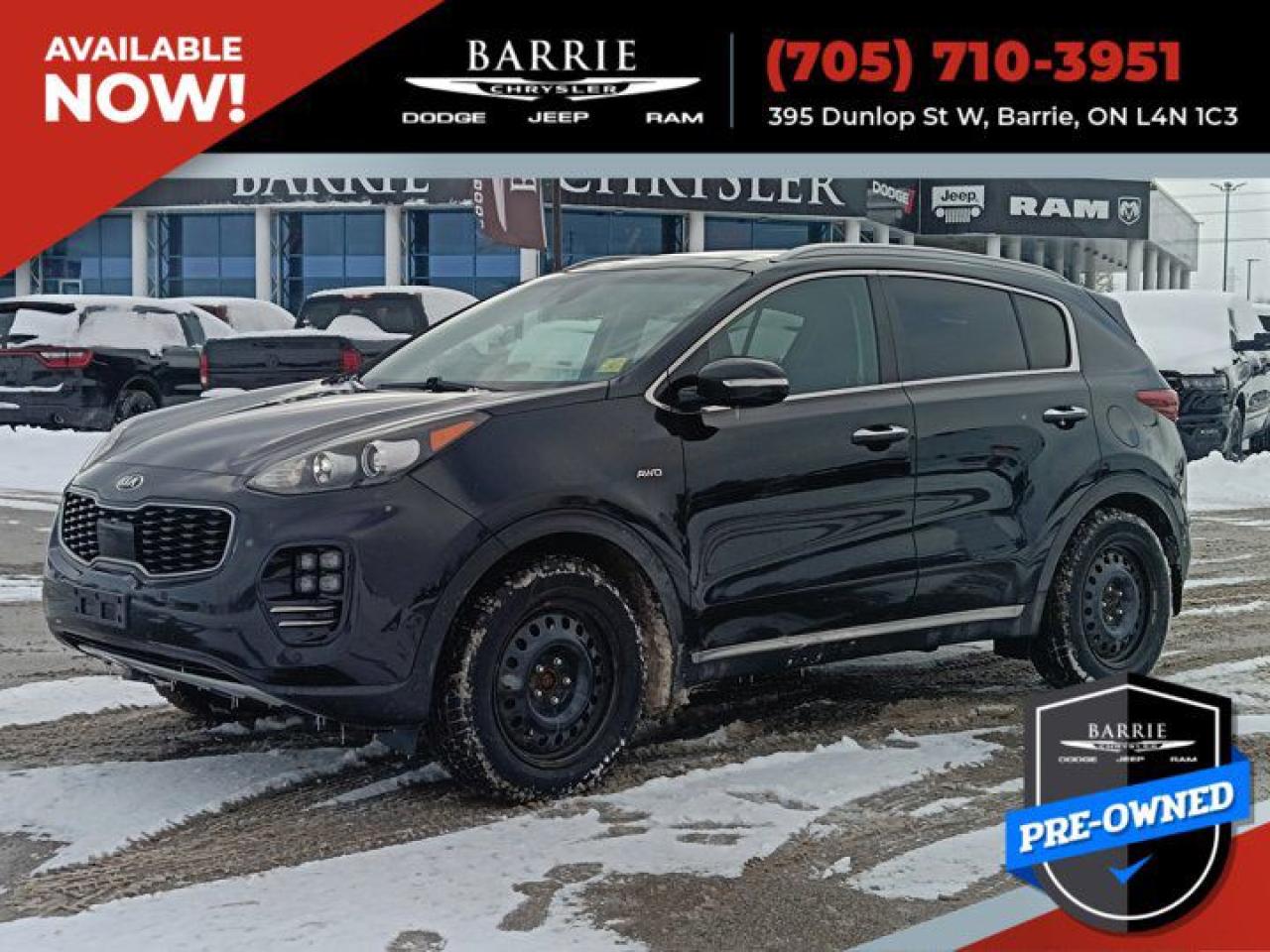 Used 2017 Kia Sportage SX TURBO for sale in Barrie, ON