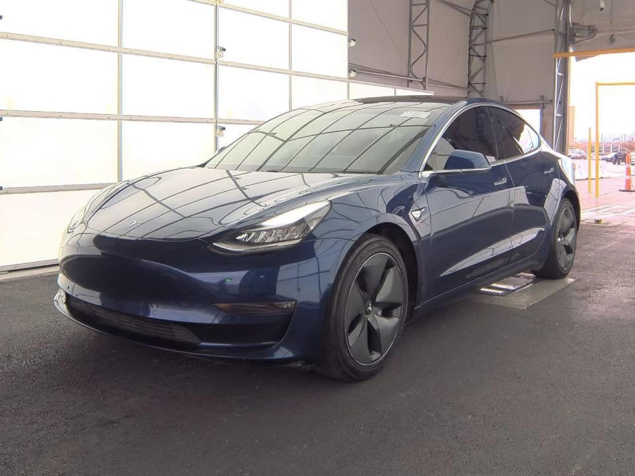 <p>This stunning TESLA MODEL 3 with DEEP BLUE PEARL and black interior is complimented with gun metal ALLOY wheels which is a perfect mix of modern style and cutting-edge technology.</p><p>1 OWNER OFF LEASE FROM TESLA CANADA! NO ACCIDENTS! CLEAN TITLE! Carfax Verified, comes FULL CERTIFIED!</p><p>Boasting an impressive range of up to 423 km on a single charge, the Model 3 redefines what electric driving means. It rockets from 0 to 100 km/h in just 5.3 seconds, proving that sustainability and performance can go hand in hand.</p><p>Inside, you will find standard FULL SELF DRIVING 3 COMPUTER & Autopilot capability, giving you a smoother, smarter, and more enjoyable driving experience. The premium connectivity ensures your navigation and entertainment are always seamless, while the minimalist design creates a clean, modern atmosphere that turns every trip into a first-class experience.</p><p>With a spotless history and head-turning looks, this Tesla Model 3 is your chance to embrace the future of driving in style. Contact us today to see it for yourself!</p><p>SPECIAL FINANCE PRICE! $0 DOWN 6.98% FINANCING AVAILABLE o.a.c</p><p>$23,977 plus HST price is available exclusively for finance purchase only. </p><p>Wholesale dealer-to-dealer transactions & **Cash payment** price is $25,977 plus HST</p><p>GAP INSURANCE AND EXTENDED WARRANTIES AVAILABLE!</p><p>**$0 DOWN...PRIME RATE FINANCING APPROVALS**o.a.c.</p><p>TAKE ADVANTAGE OF OUR VOLUME BASED PRICING TO ENSURE YOU ARE GETTING **THE BEST DEAL IN TOWN**! THIS VEHICLE COMES FULLY CERTIFIED WITH A SAFETY CERTIFICATE AT NO EXTRA COST!</p><p>FINANCING & EXTENDED WARRANTIES AVAILABLE ON ALL VEHICLES! WE GUARANTEE ALL VEHICLES & WELCOME FRANCHISE DEALER INSPECTIONS BEFORE PURCHASE, GIVING YOU TOTAL PEACE OF MIND!</p><p>COLISEUM AUTO SALES PROUDLY SERVING THE CUSTOMERS FOR OVER 25 YEARS! NOW WITH 2 LOCATIONS TO SERVE YOU BETTER. COME IN FOR A TEST DRIVE TODAY!<br>FOR ALL FAMILY LUXURY VEHICLES..SUVS..AND SEDANS PLEASE VISIT....</p><p>COLISEUM AUTO SALES ON WESTON<br>301 WESTON ROAD<br>TORONTO, ON M6N 3P1<br>4 1 6 - 7 6 6 - 2 2 7 7</p>