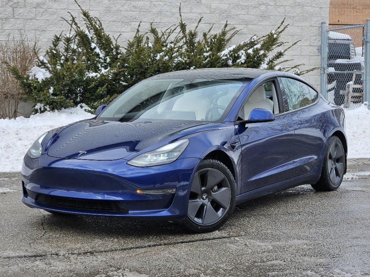 Used 2021 Tesla Model 3 STANDARD RANGE PLUS-WHITE INTERIOR-AUTOPILOT for sale in Toronto, ON