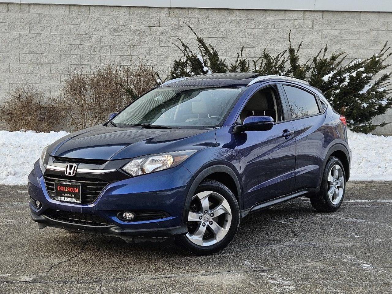 Used 2016 Honda HR-V 4WD EX-L-NAVIGATION-LEATHER-SUNROOF-CERTIFIED for sale in Toronto, ON