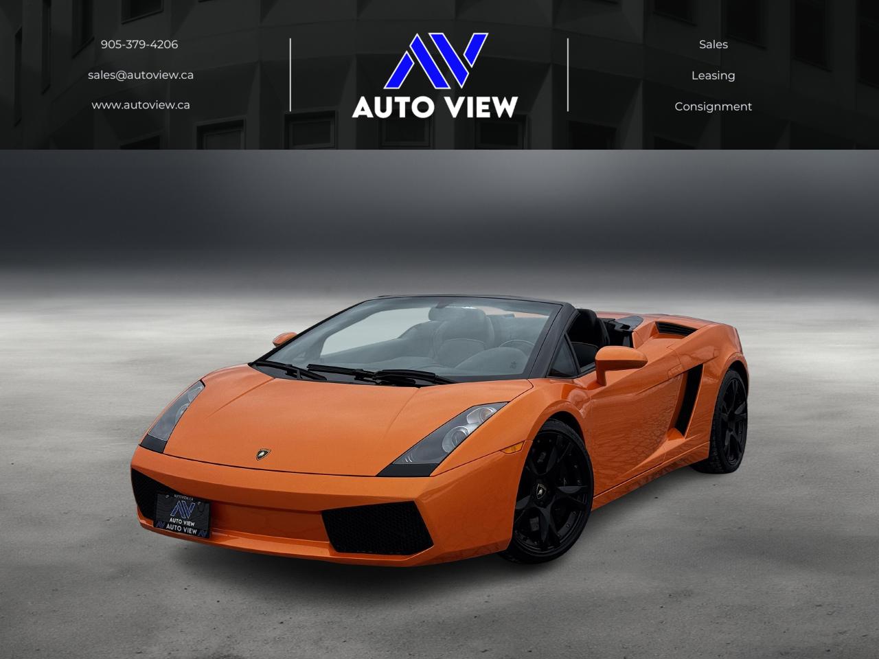 Used 2008 Lamborghini Gallardo Spyder **FULL TITANIUM EXHAUST** for sale in Stoney Creek, ON