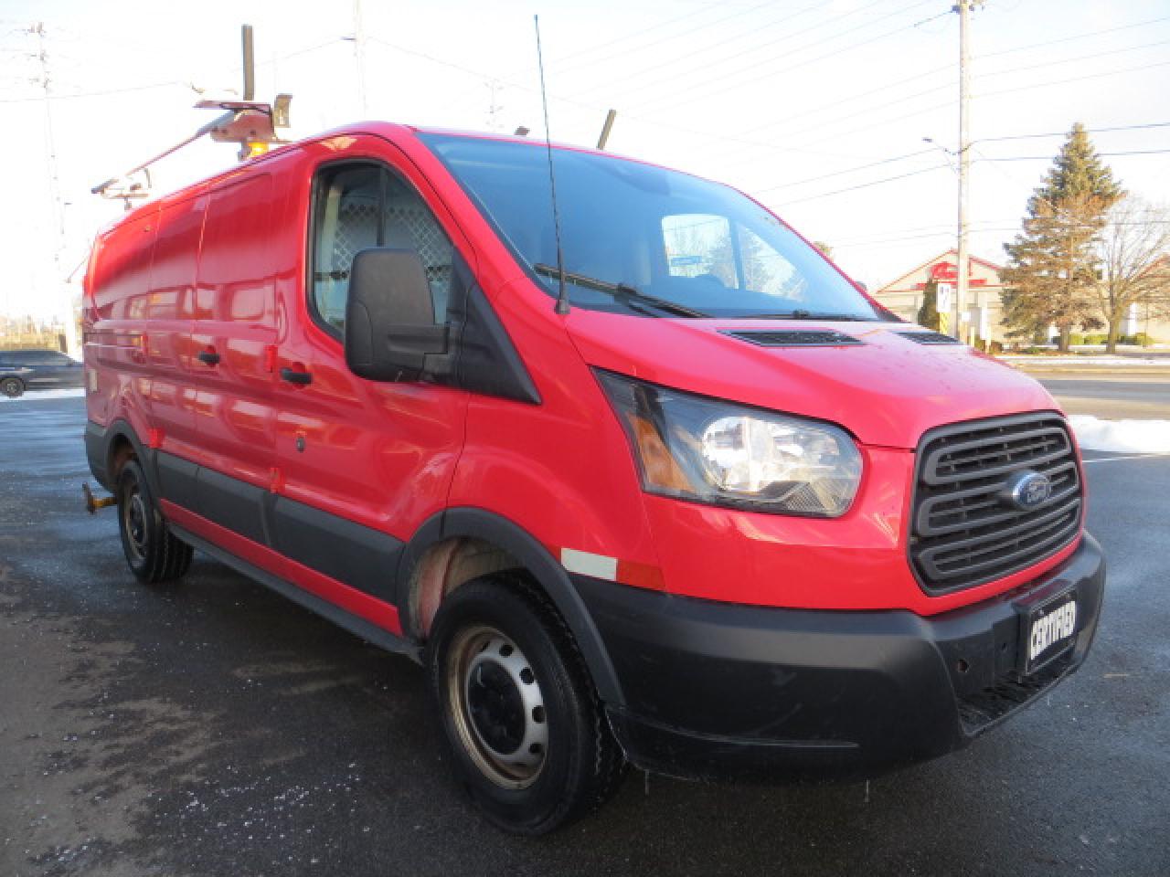 2017 Ford Transit Cargo Van CERTIFIED,T-250,3.7L,SHELVING,LADDER RACK,INVERTER - Photo #4