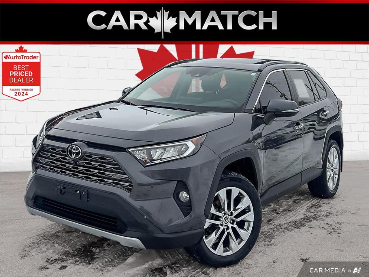 Used 2019 Toyota RAV4 LIMITED / AWD / ROOF / NAV / ALLOYS for sale in Cambridge, ON