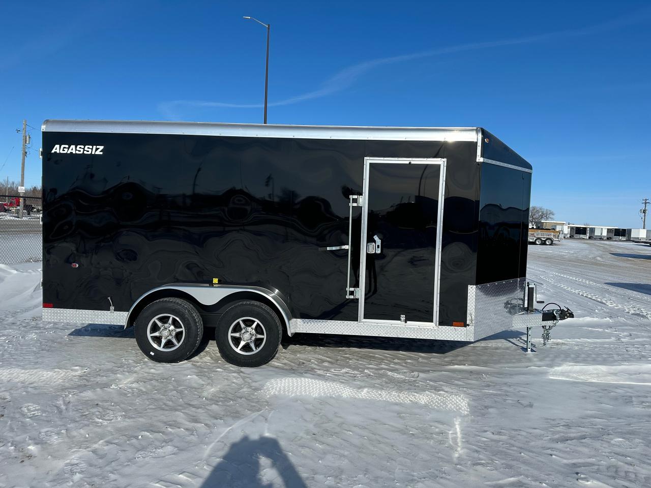 2025 Agassiz Trailer 7 X 16 Agassiz Barn Door Photo1