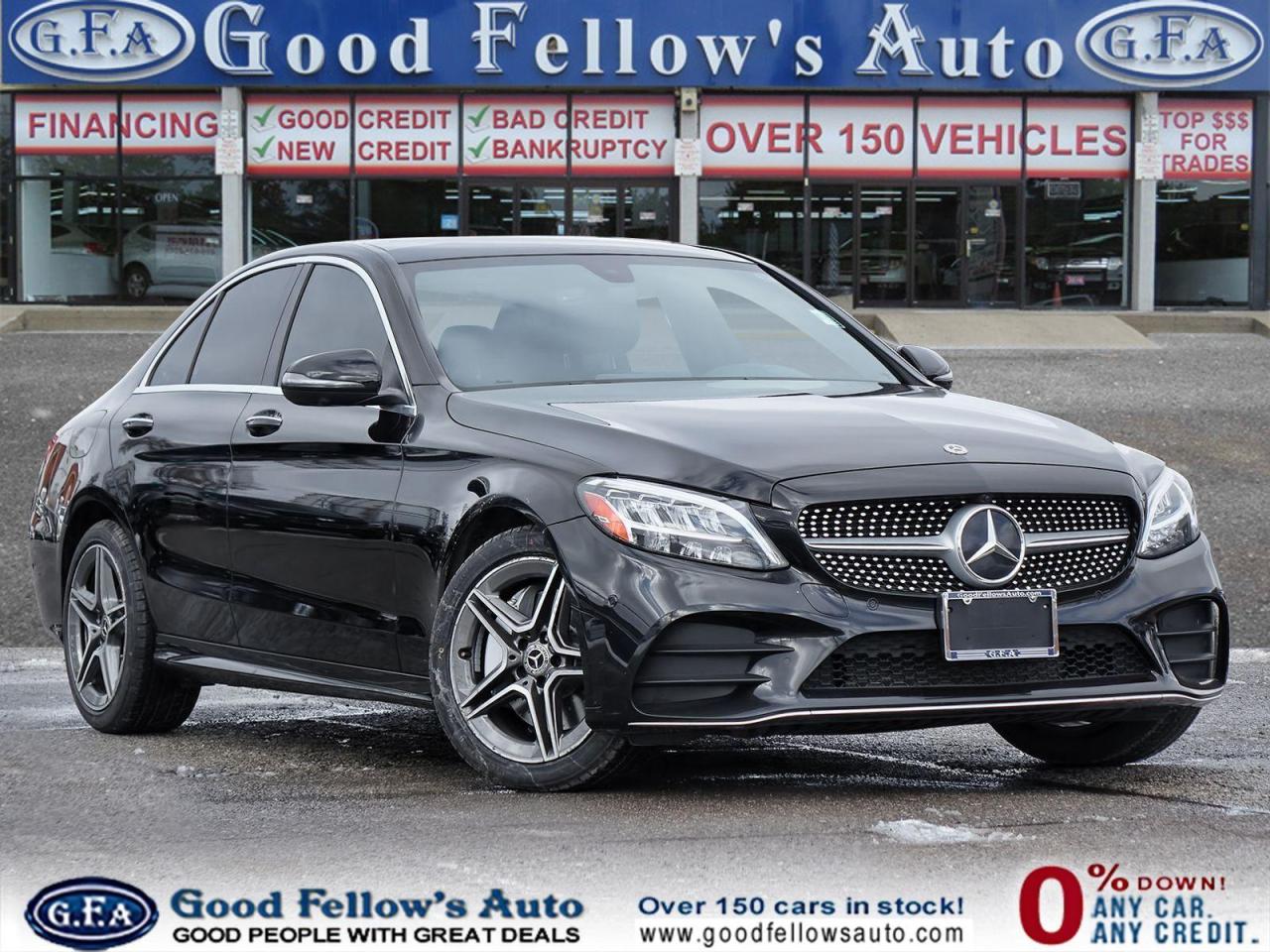 Used 2020 Mercedes-Benz C-Class 4MATIC, LEATHER SEATS, PANORAMIC ROOF, NAVIGATION, for sale in Toronto, ON